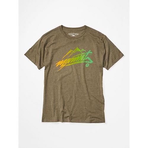 Marmot Rad T-Shirts For Mens Brown ESG379542